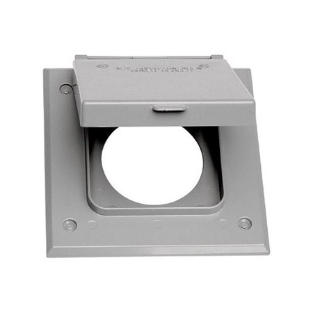 GIZMO Electrical Box Cover, 2 Gang, Square GI154705